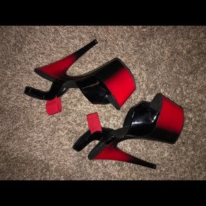 Pleasers Platform Ombre Heels